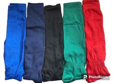 Docena de medias de futbol para adulto (DOCENA 1 SOLO COLOR)