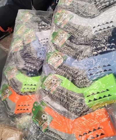 Docena de media antideslizante infantil 