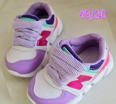 Zapatillas New baby 19 al 26(varios colores)