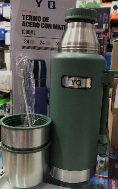 Termo de acero con mate