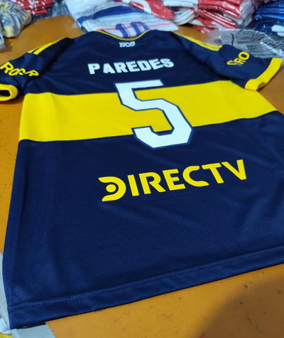 Camiseta Boca premium mundial de clubes