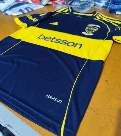 Camiseta Boca premium mundial de clubes