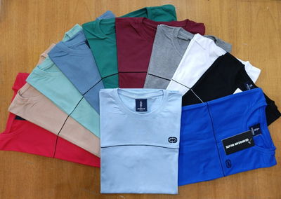 Pack x 5 - Remeras de hombre algodon