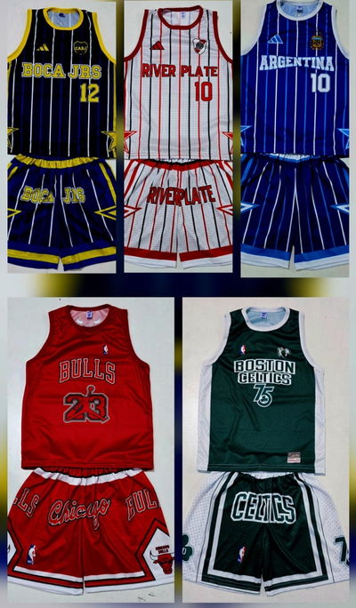 Conjunto de NBA de niños x  6 unidades