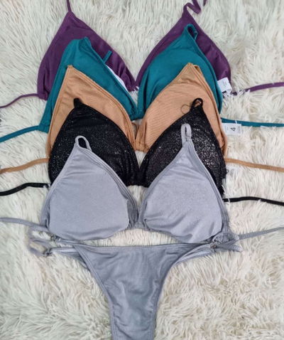 Docena de Bikini con brillos dama