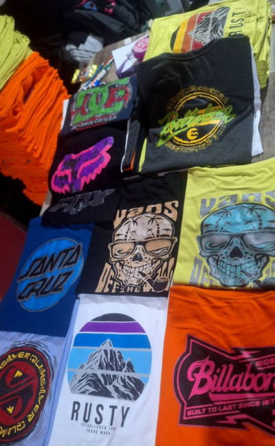 Pack x 5 - Remeras doble estampa PREMIUM 