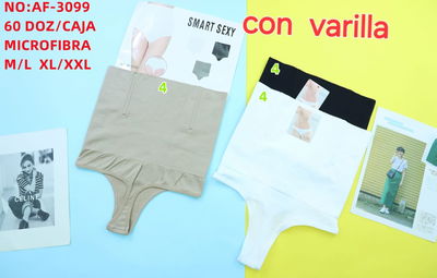 Docena de faja less con varilla