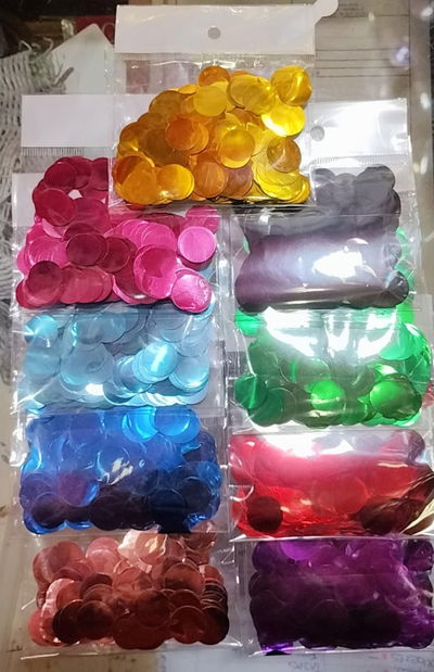 Confeti x 10 unidades