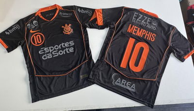 Camiseta Corinthians tercera equipación 2025 premium