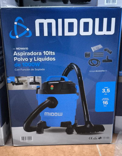 ASPIRADORA 10LTS POLVO Y LIQUIDOS