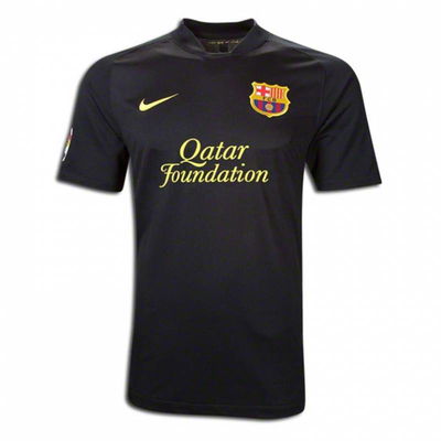 Camiseta de Barcelona negro 2012 Messi