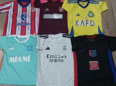 Pack x 20 - Camisetas de futbol infantil surtidas