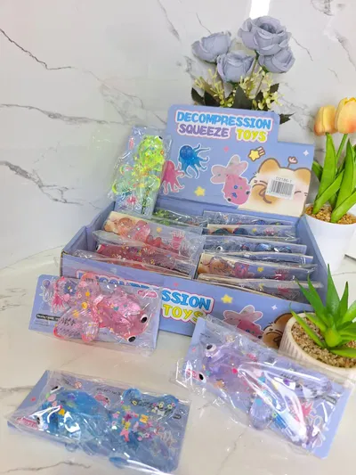 SQUISHI PEZ CON GLITTER x UNIDAD