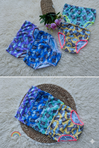 Docena de Bombachita de nena Económica Osito