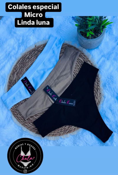 Docena de cola less micro especial Linda Luna