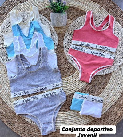 Docena de Conjuntos juveniles con elástico 