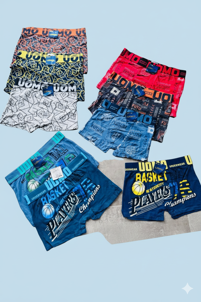 Docena de boxer Uomo estampado de hombre