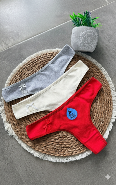 Docena de cola less moño