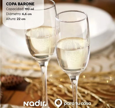 copa Barone x 6 unidades 
