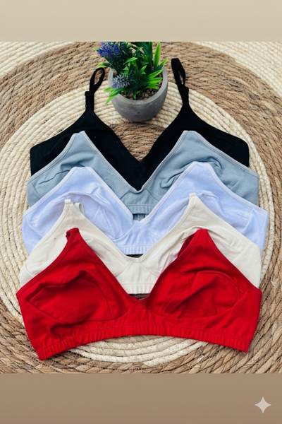 Corpiño de señora clásico de algodon