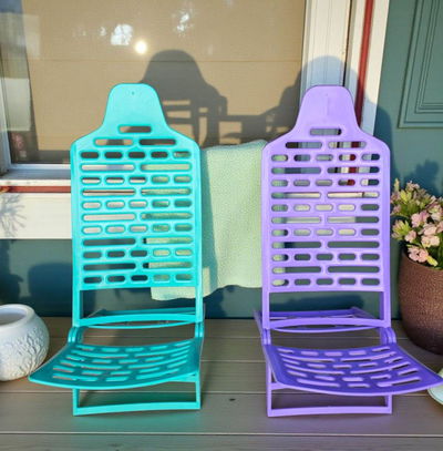 Pack x 2 - Reposera Playera Plastica