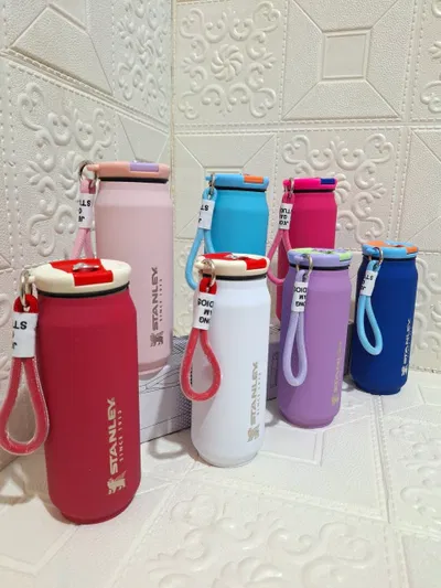 BOTELLA TÉRMICA SIMIL STANLEY "LATA" CON LLAVERO