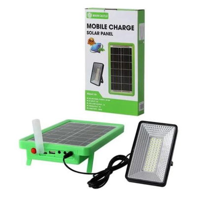 Reflector con panel solar individual 50w