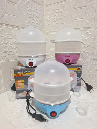  VAPORERA PARA HUEVOS Y/O VERDURAS 2 NIVELES X 14 MOLDES