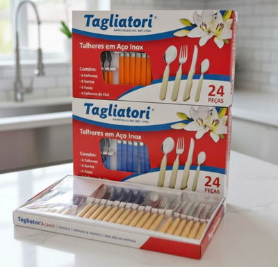 Set Cubiertos x 24 Piezas