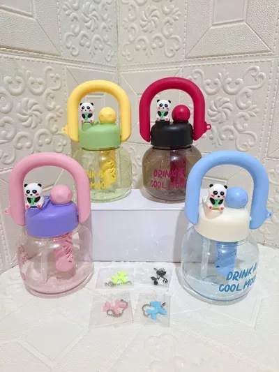 TOMATODO "DRINK A COOL MOOD" CON AGARRE Y LLAVERO DOBLE PICO