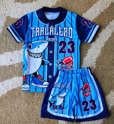 Curva x 6 prendas - Conjunto de brainrott