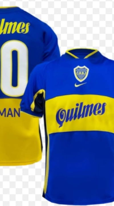 Camiseta Boca retro talle especial Quilmes