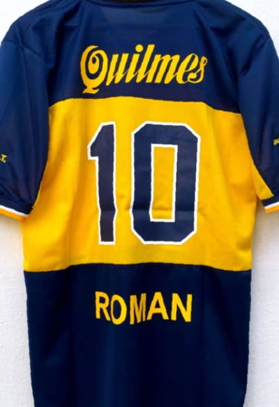 Camiseta Boca retro talle especial
