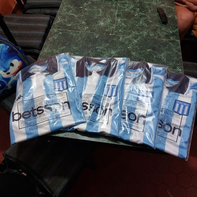 Camiseta Racing retro talle especial