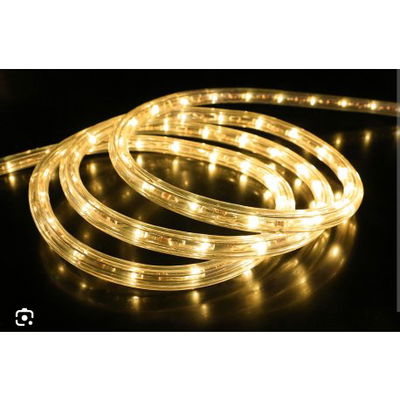 Manguera led navidad x5mts blanco calido