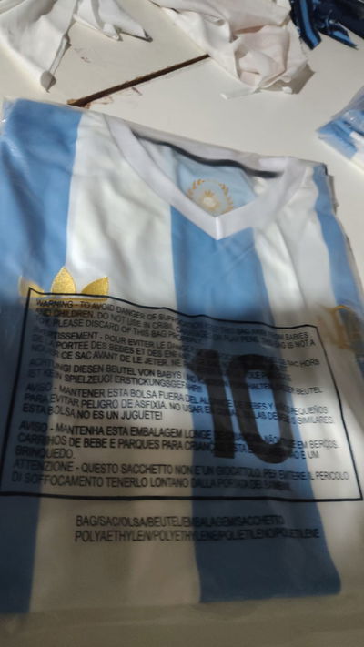 Camiseta Argentina retro talle especial