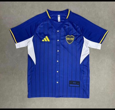 Camisa Boca azul francia talle especial