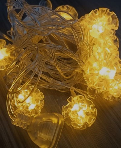 Guirnalda led flores Cálida/Multicolor