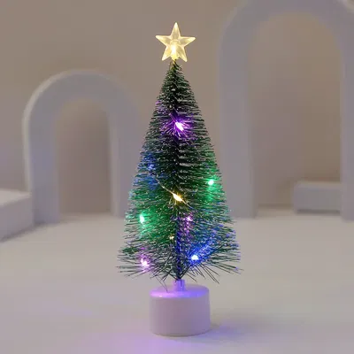 Arbolito 15cm con luces