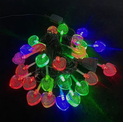 Guirnalda Led corazones