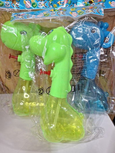 PACK X 10 - Pistola de agua jirafa/dino