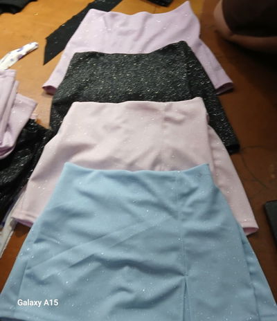 Pollera pantalón Glitter