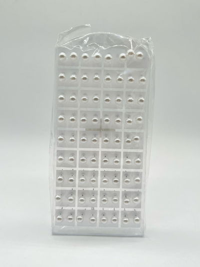 36 PARES DE ARITOS PERLA AF-12127