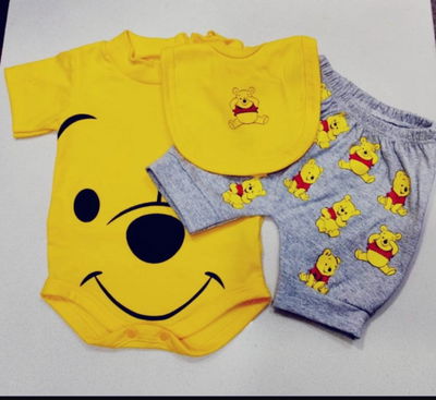 Conjunto bebe unisex 3 piezas