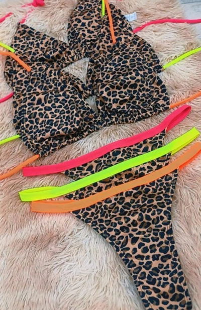 Docena Bikini animal print 