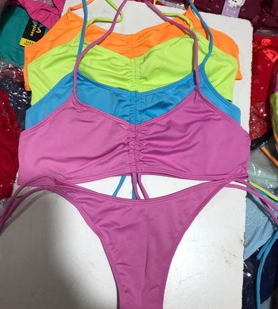 Docena de Bikini con frunce 