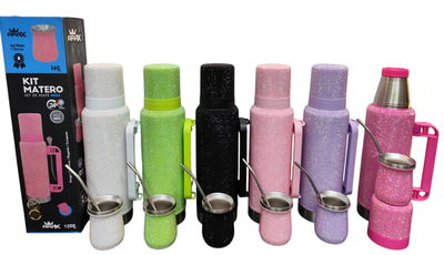 KIT MATERO STRASS 1200ML + MATE 160ML