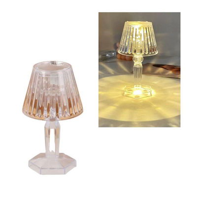 HA-1128 MINI VELADOR CRISTAL A PILA