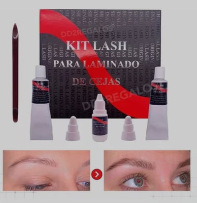 Kit de laminado alisado de ceja