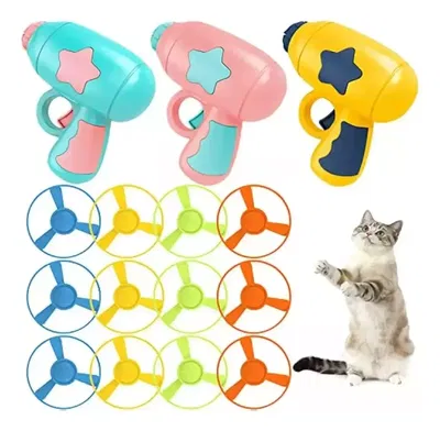Juguete Para Gatos Pistola Con Helices